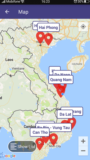 inVietnam App Screenshot