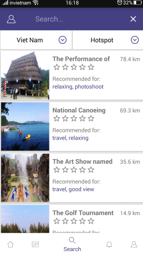 inVietnam App Screenshot