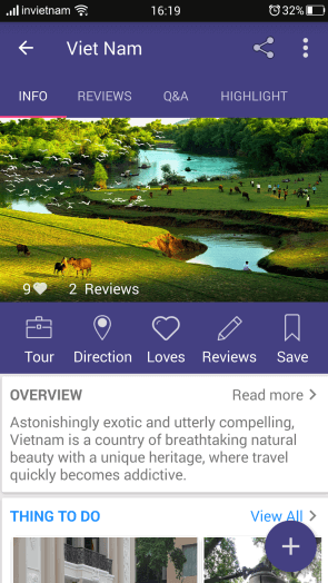inVietnam App Screenshot