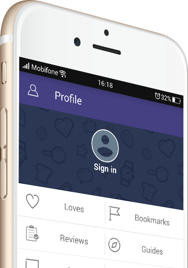 inVietnam App on iPhone Side 1